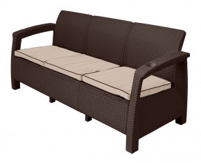 Диван Yalta Sofa 3 Set (Ялта) шоколадный в Менделеевске - mendeleevsk.mebel24.online | фото