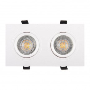 DK3022-WH Встраиваемый светильник, IP 20, 10 Вт, GU5.3, LED, белый, пластик в Менделеевске - mendeleevsk.mebel24.online | фото 2