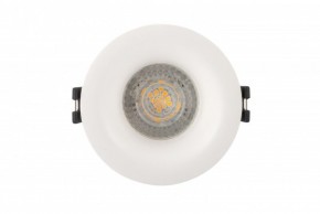 DK3024-WH Встраиваемый светильник, IP 20, 10 Вт, GU5.3, LED, белый, пластик в Менделеевске - mendeleevsk.mebel24.online | фото 1