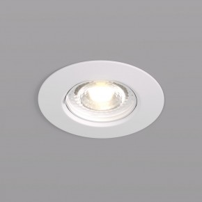 DK3028-WH Встраиваемый светильник, IP 20, 10 Вт, GU5.3, LED, белый, пластик в Менделеевске - mendeleevsk.mebel24.online | фото 1