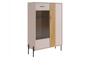 ДОМИНИКА Комод (со стеклом) в Менделеевске - mendeleevsk.mebel24.online | фото