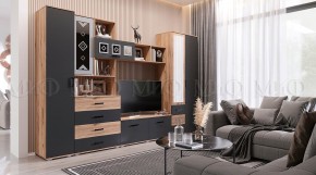 БЕЛЛА Гостиная (модульная) графит в Менделеевске - mendeleevsk.mebel24.online | фото 1