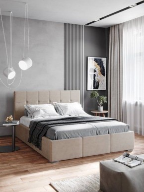 Интерьерная Кровать Рио Бежевый 1400x2000 в Менделеевске - mendeleevsk.mebel24.online | фото