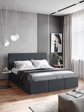 Интерьерная Кровать Рио Серый 1400x2000 в Менделеевске - mendeleevsk.mebel24.online | фото