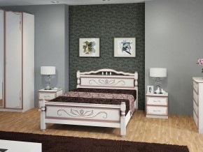 КАРИНА-5 Кровать из массива 900 (Дуб молочный) в Менделеевске - mendeleevsk.mebel24.online | фото