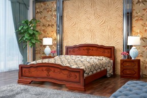 КАРИНА-6 Кровать из массива 900 (Орех) в Менделеевске - mendeleevsk.mebel24.online | фото