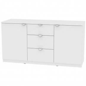 Комод K-70x135x45-1-TR (Белый) Калисто в Менделеевске - mendeleevsk.mebel24.online | фото