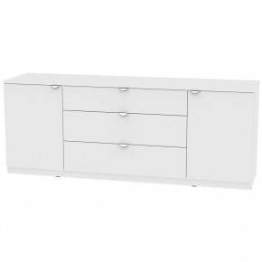 Комод K-70x180x45-1-TR (Белый) Калисто в Менделеевске - mendeleevsk.mebel24.online | фото