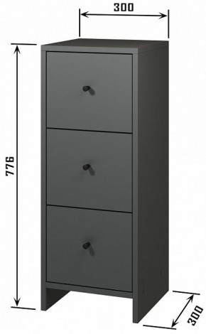 Комод Квадро в Менделеевске - mendeleevsk.mebel24.online | фото 4