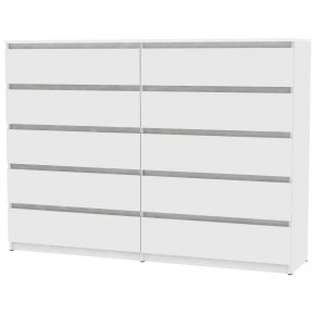 Комод Malta light K156 (Белый) в Менделеевске - mendeleevsk.mebel24.online | фото