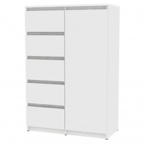 Комод Malta light K190 (Белый) в Менделеевске - mendeleevsk.mebel24.online | фото