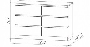 НИЦЦА-7 Комод (НЦ.07) в Менделеевске - mendeleevsk.mebel24.online | фото 3