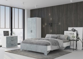Комод VICTOR (Белый/Бетон) в Менделеевске - mendeleevsk.mebel24.online | фото 3