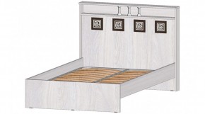 КОСТА-РИКА Кровать 1200 с основанием (анкор светлый) в Менделеевске - mendeleevsk.mebel24.online | фото