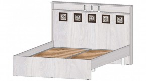 КОСТА-РИКА Кровать 1400 с основанием (анкор светлый) в Менделеевске - mendeleevsk.mebel24.online | фото