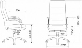 Кресло для руководителя T-9927SL/BLACK в Менделеевске - mendeleevsk.mebel24.online | фото 5