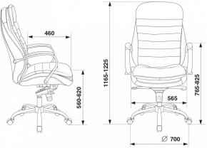 Кресло для руководителя T-9950/Black в Менделеевске - mendeleevsk.mebel24.online | фото 6