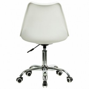 Кресло стул BRABIX "Eames MG-310 CH", хром, пластик белый, экокожа белая, 532923 в Менделеевске - mendeleevsk.mebel24.online | фото 4