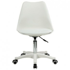 Кресло стул BRABIX "Eames MG-310 PL", пластик белый, экокожа белая, 532926 в Менделеевске - mendeleevsk.mebel24.online | фото 1