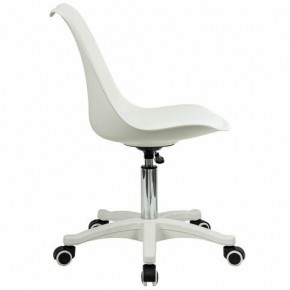 Кресло стул BRABIX "Eames MG-310 PL", пластик белый, экокожа белая, 532926 в Менделеевске - mendeleevsk.mebel24.online | фото 3