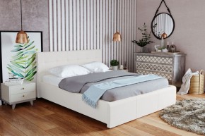 Кровать Лаура с латами Nice White 1400x2000 в Менделеевске - mendeleevsk.mebel24.online | фото 1