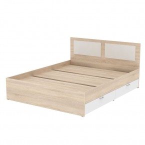 Кровать Ольга L45 (1200) 2 ящика (ДСС-Белый) в Менделеевске - mendeleevsk.mebel24.online | фото
