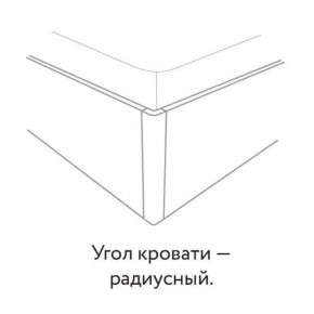 НАОМИ Кровать БЕЗ основания 1200х2000 в Менделеевске - mendeleevsk.mebel24.online | фото 3
