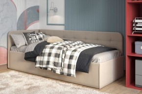 Кровать Зарина угловая Newtone light beige угол правый в Менделеевске - mendeleevsk.mebel24.online | фото 1