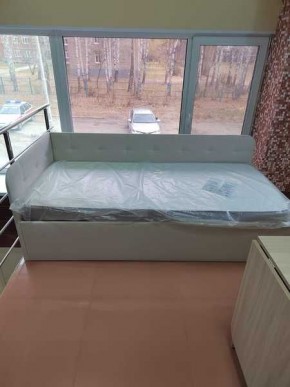 Кровать Зарина угловая Newtone light beige угол правый в Менделеевске - mendeleevsk.mebel24.online | фото 3