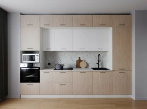 Кухонный гарнитур Демо 3400 (Стол. 26мм) в Менделеевске - mendeleevsk.mebel24.online | фото