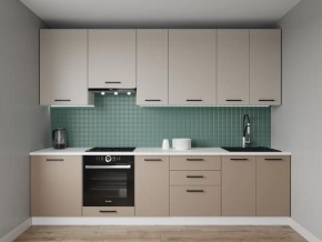 Кухонный гарнитур Каппучино 3000 h950 (Стол. 26мм) в Менделеевске - mendeleevsk.mebel24.online | фото