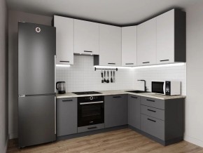 Кухонный гарнитур Меренга 2200*1600 h950 (Стол. 38мм) в Менделеевске - mendeleevsk.mebel24.online | фото
