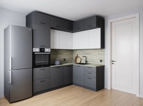 Кухонный гарнитур Меренга 2200*1700 (Стол. 26мм) в Менделеевске - mendeleevsk.mebel24.online | фото