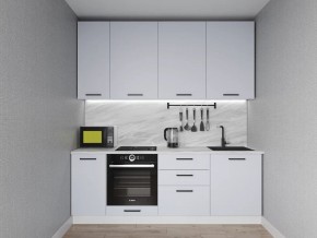 Кухонный гарнитур Смоки 2200 h950 (Стол. 26мм) в Менделеевске - mendeleevsk.mebel24.online | фото