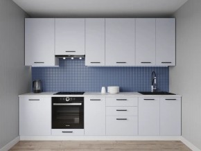 Кухонный гарнитур Смоки 2400 h950 (Стол. 26мм) в Менделеевске - mendeleevsk.mebel24.online | фото