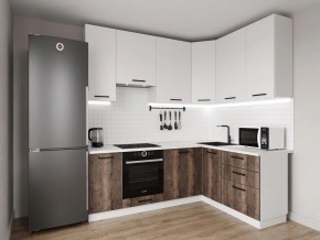 Кухонный гарнитур Старое Дерево 2200*1600 h950 (Стол. 38мм) в Менделеевске - mendeleevsk.mebel24.online | фото