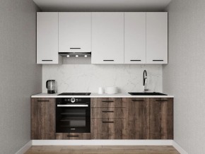 Кухонный гарнитур Старое Дерево 2400 h950 (Стол. 26мм) в Менделеевске - mendeleevsk.mebel24.online | фото