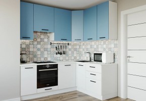 Кухонный гарнитур угловой Капри 2200х1600 h950 (Стол. 38мм) в Менделеевске - mendeleevsk.mebel24.online | фото