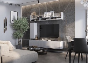 КВИНТА Гостиная 1600 (белый лофт) в Менделеевске - mendeleevsk.mebel24.online | фото 1