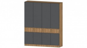 ЛЕНОРА Шкаф 4х створчатый (графит) в Менделеевске - mendeleevsk.mebel24.online | фото