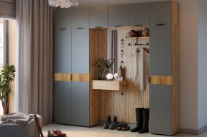 МЕБЕЛЬСОН К12 Прихожая (графит) в Менделеевске - mendeleevsk.mebel24.online | фото