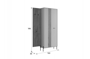 МЕБЕЛЬСОН К8 Прихожая в Менделеевске - mendeleevsk.mebel24.online | фото 2