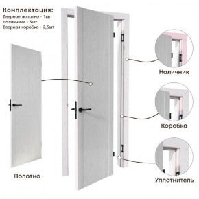 Межкомнатная дверь Bolivar Каньон браун (комплект) в Менделеевске - mendeleevsk.mebel24.online | фото 4