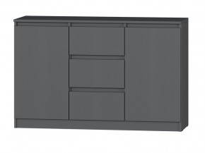 МС "Хилтон" Комод №4 1200 (графит) в Менделеевске - mendeleevsk.mebel24.online | фото 2