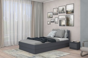 МС "Хилтон" Кровать 1,2 (графит) в Менделеевске - mendeleevsk.mebel24.online | фото