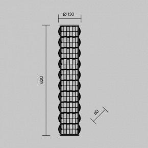 Накладной светильник Maytoni Castello MOD336WL-L35G3K в Менделеевске - mendeleevsk.mebel24.online | фото 3