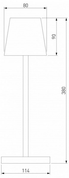 Настольная лампа декоративная Elektrostandard Mist a063928 в Менделеевске - mendeleevsk.mebel24.online | фото 3