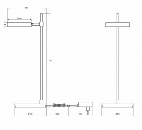 Настольная лампа декоративная Maytoni Fad MOD070TL-L8W3K в Менделеевске - mendeleevsk.mebel24.online | фото 3