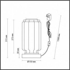 Настольная лампа декоративная Odeon Light Jam 5408/10TL в Менделеевске - mendeleevsk.mebel24.online | фото 4