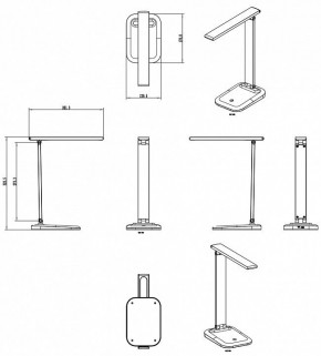 Настольная лампа офисная Arte Lamp London A5124LT-1BK в Менделеевске - mendeleevsk.mebel24.online | фото 2